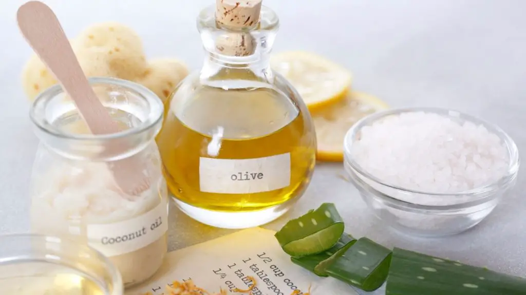 Several natural skin care ingredients