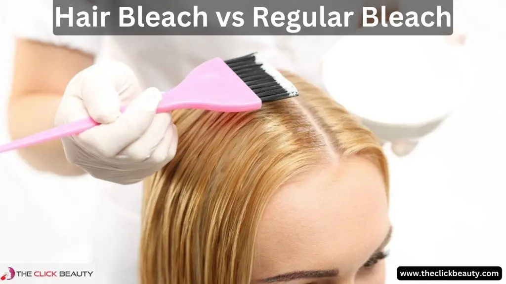 Hair Bleach vs Regular Bleach