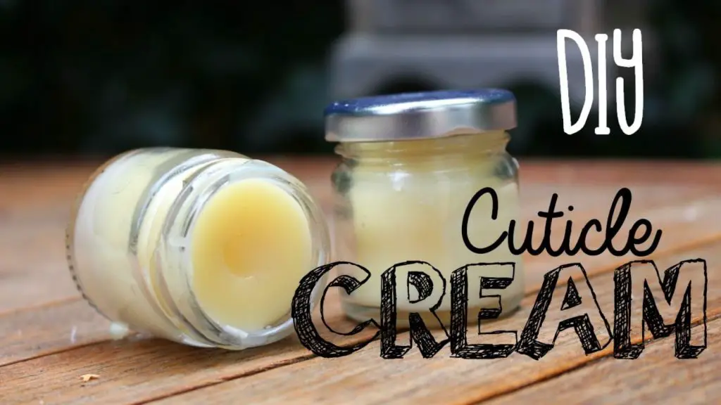 homemade diy cuticle remover cream