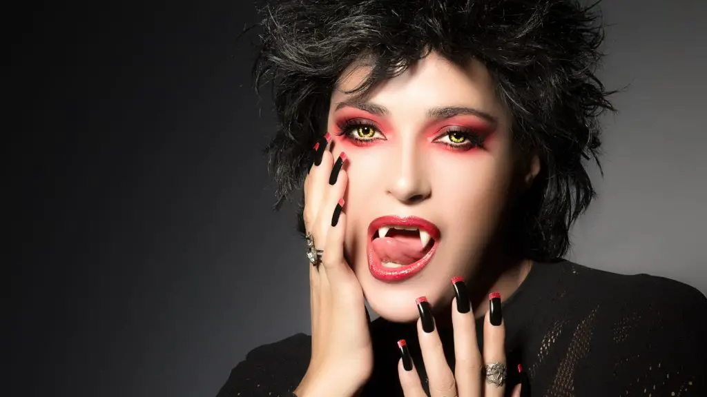Vampire makeup is all about looking gothic and spooky