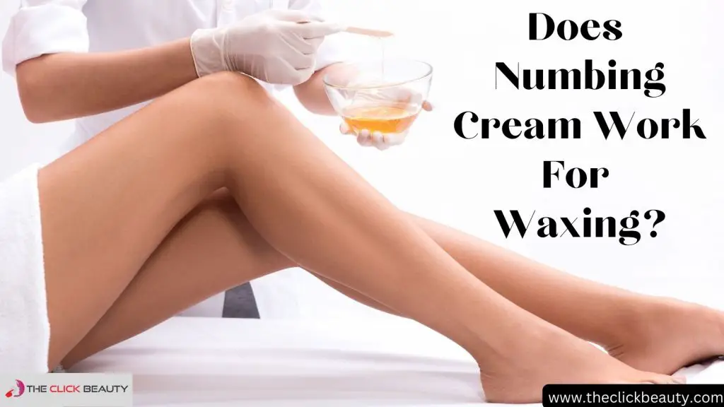 does numbing cream work for waxing