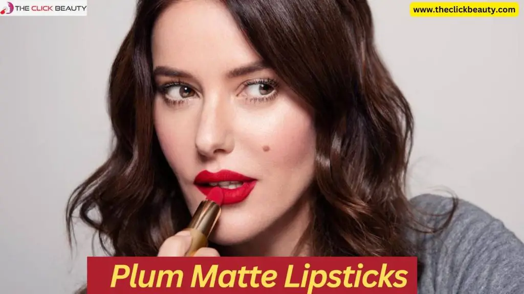 Plum matte lipsticks